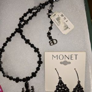 Necklace and earrings